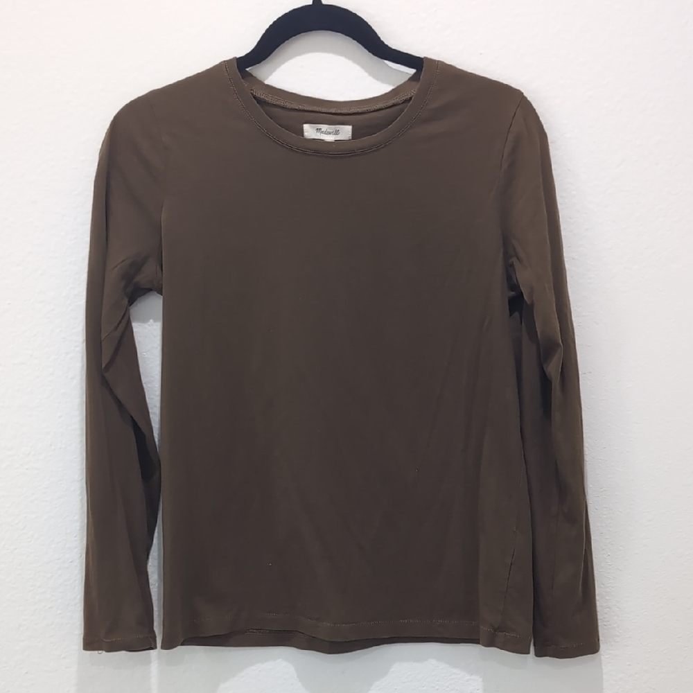 Madewell Dark Green Long Sleeve (S)